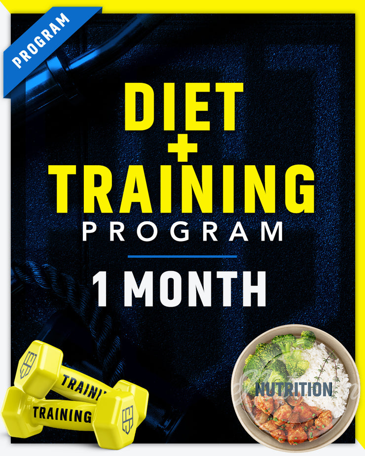 Diet + Training Program [1 Month]